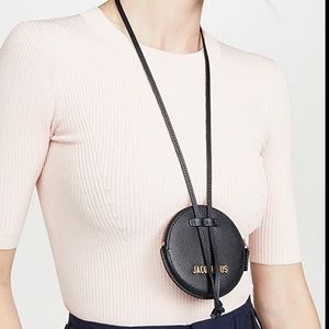 Jacquemus le pitchou bag black bag